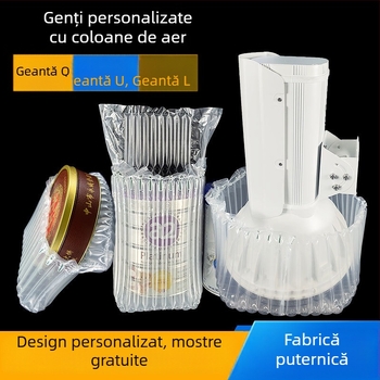 Geantă cu coloană de aer pentru ambalare, imprimare la cerere — protecție la cădere și șoc, folie cu bule pentru umplere