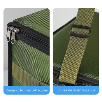Cutie izotermă portabilă din spumă pentru înghețată, popsicle și băuturi reci, capacitate 12 L