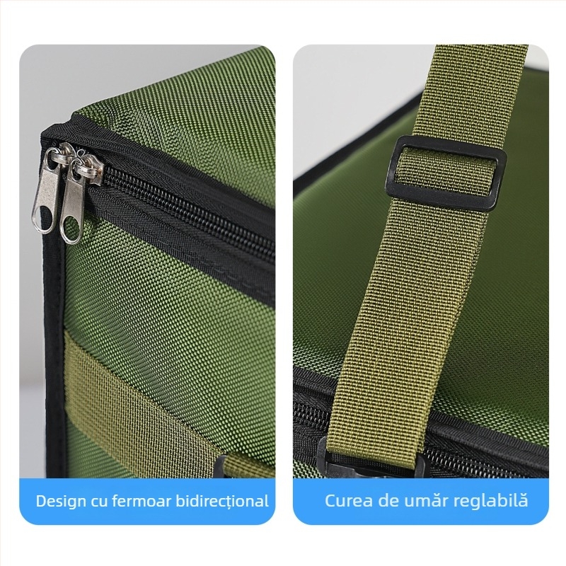 Cutie izotermă portabilă din spumă pentru înghețată, popsicle și băuturi reci, capacitate 12 L