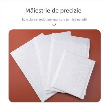 Plic balon din film compozit perlat alb, autoadeziv, impermeabil și rezistent la șocuri, pentru ambalare