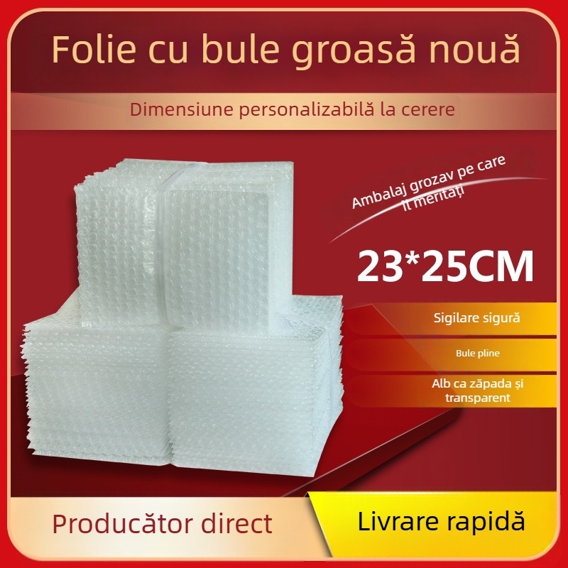 Pungi cu bule de 23×25 cm, 100 bucăți