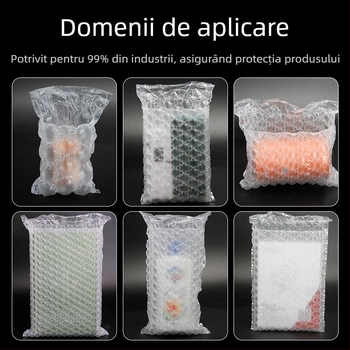 Rolă de folie cu bule din nailon, întărită, pentru amortizare și protecție împotriva căderilor
