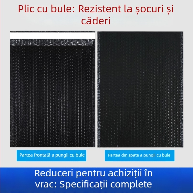 Geantă cu bule personalizată, cu logo imprimat, ambalaj impermeabil, mai gros