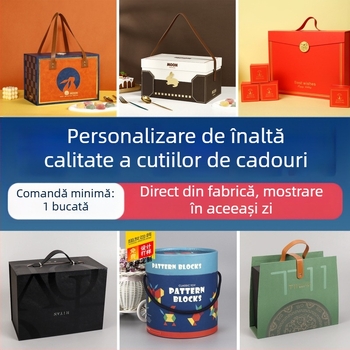 Cutii de ambalaj personalizate cu temă anime și capac rabatabil pentru Festivalul Dragon Boat, loturi mici de cutii de cadouri cu formă neobișnuită, ambalaj pentru zongzi