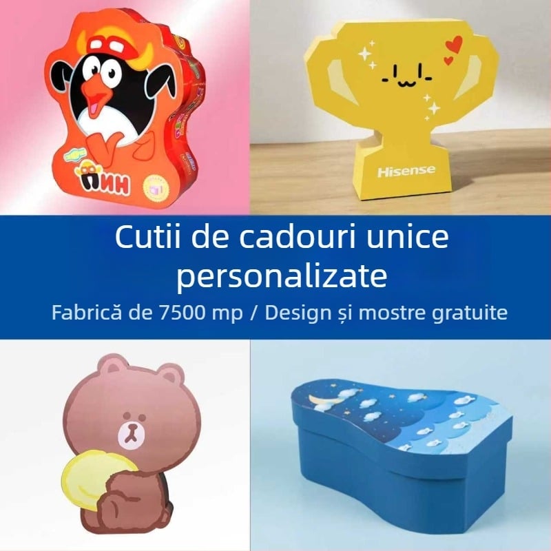 Cutii de ambalaj personalizate cu temă anime și capac rabatabil pentru Festivalul Dragon Boat, loturi mici de cutii de cadouri cu formă neobișnuită, ambalaj pentru zongzi
