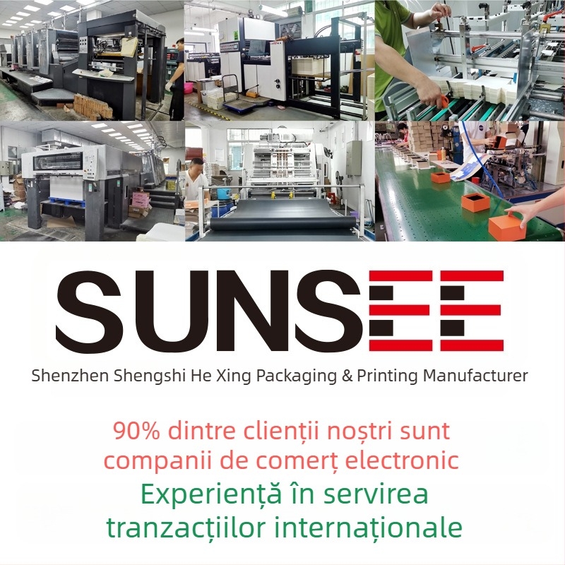 Cutie de ambalaj personalizată din carton alb, cutie în stil avion pentru produse digitale — 250 gsm, embosare, imprimare UV, gravură, ștampilare cu folio argintiu