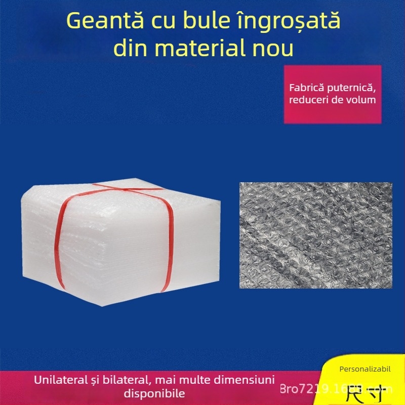 Pungă cu bule transparentă, 60 cm, îngroșată, pentru ambalare și logistică