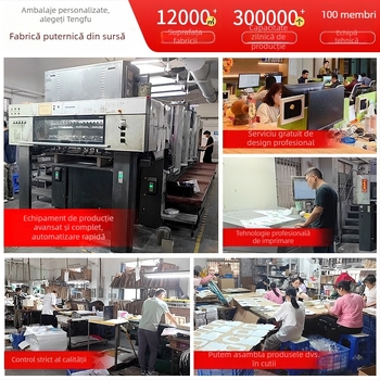 Cutie de ambalaj din Kraft pentru role de hârtie de copt, cutie color, cutie mică pentru folie alimentară, imprimare pe ambalaj