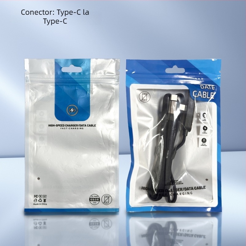 Cablu de date cu încărcare rapidă, 240W, cu suport pentru telefon, compatibil cu iPhone 15/17, telefoane mobile și tablete
