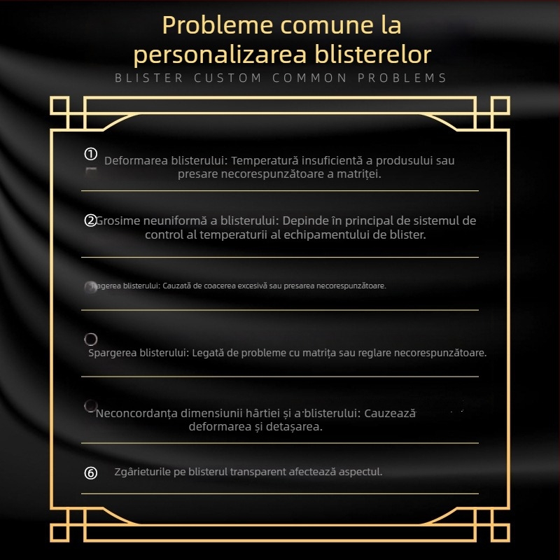 Cutie transparentă din plastic PP cu blister PVC pentru cosmetice, jucării și alimente