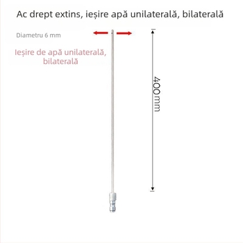 Duză de pulverizare din oțel inoxidabil, cu conectare rapidă pentru mașina de spălat haine – duză multifuncțională