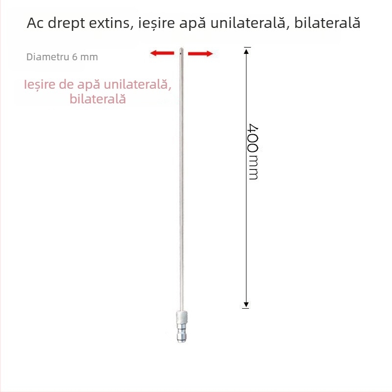 Duză de pulverizare din oțel inoxidabil, cu conectare rapidă pentru mașina de spălat haine – duză multifuncțională
