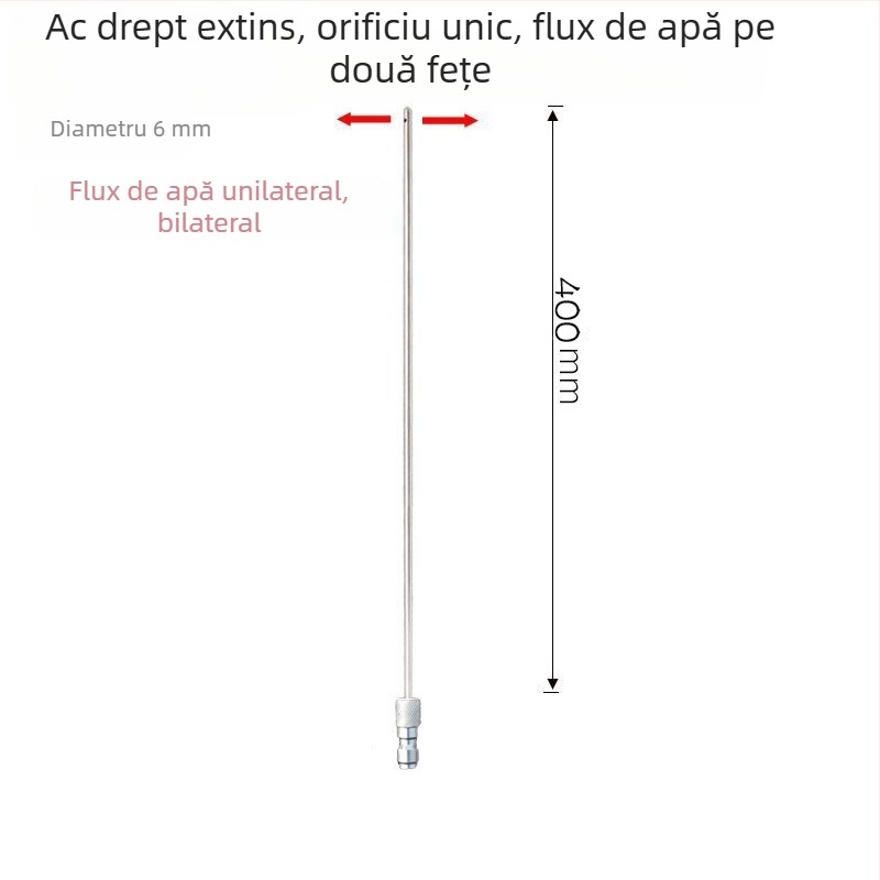 Duză de pulverizare din oțel inoxidabil, cu conectare rapidă pentru mașina de spălat haine – duză multifuncțională
