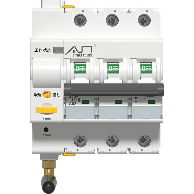 RS-485 fără fir comutator pentru IoT, întrerupător inteligent de circuit cu protecție la supratensiune, sub tensiune și scurgeri de curent