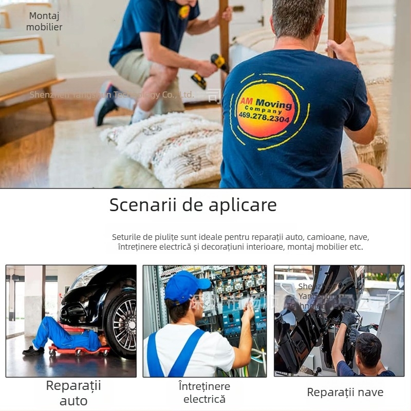 Două cutii de piulițe rivet, 400 bucăți, cap plat, caneluri verticale, oțel carbon, zincat, dimensiuni metrice și imperiale