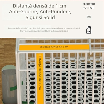 Cușcă mare din fier pentru păsări – pentru prepelițe, pui și găini mici