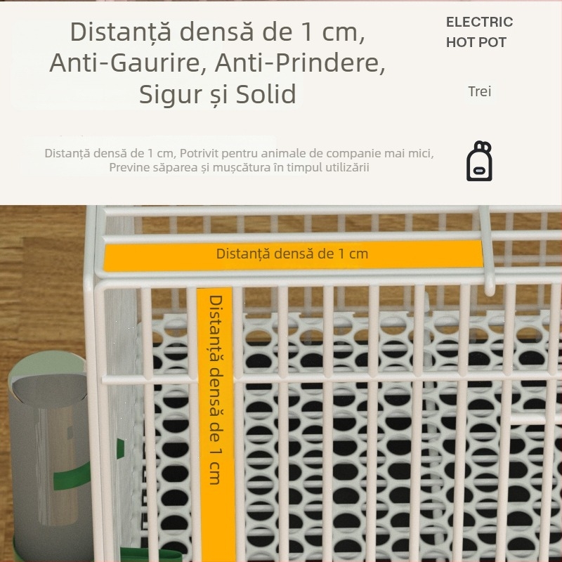 Cușcă mare din fier pentru păsări – pentru prepelițe, pui și găini mici
