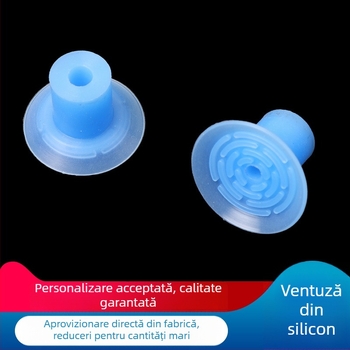 Cupa de vid din silicon albastru, monostrăt, cap de vid mecanic, accesorii pneumatice industriale, antiderapant