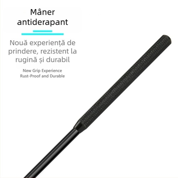 Scraper pentru alge pentru acvariu, mâner lung, cap compact, unealtă de curățare
