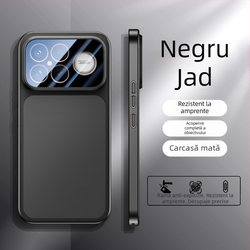Husa de protecție Yicheng pentru Redmi K90 Pro Max – anti-amprente, rezistentă la cădere, nu blochează difuzoarele, PC mat, design minimalist