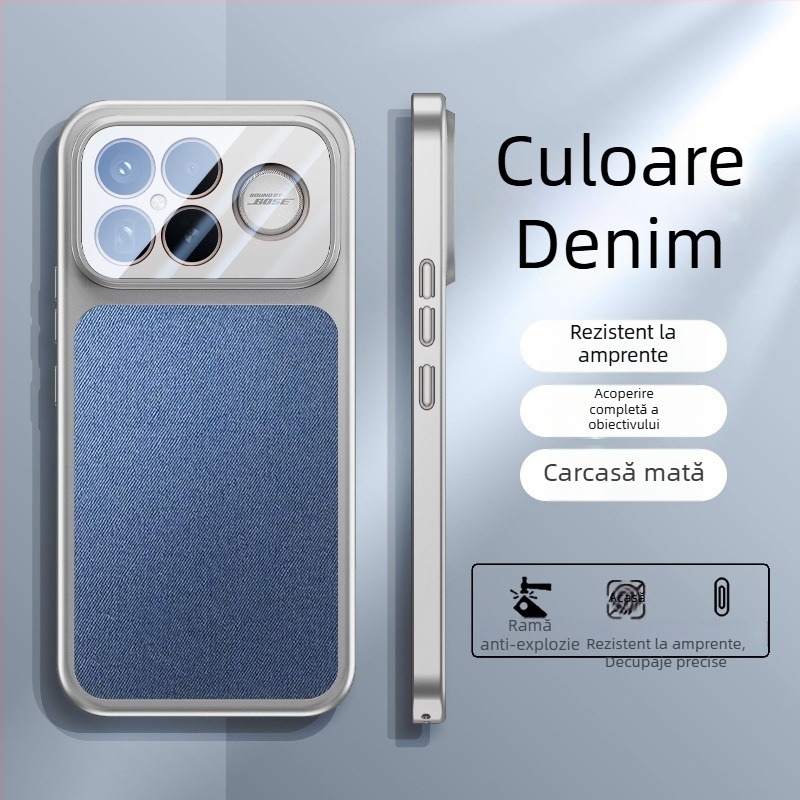 Husa de protecție Yicheng pentru Redmi K90 Pro Max – anti-amprente, rezistentă la cădere, nu blochează difuzoarele, PC mat, design minimalist