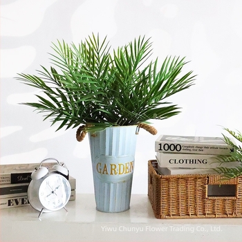 Plante artificiale în stil nordic, cu bambus Phoenix-tail și palmă Areca, pentru decor de casă și recuzită de fotografiere