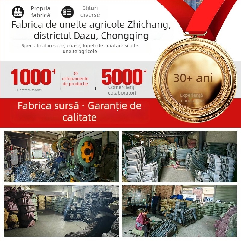 Unelte de grădină cu cap ciocănit pentru afânarea solului, îndepărtarea buruienilor și plantarea