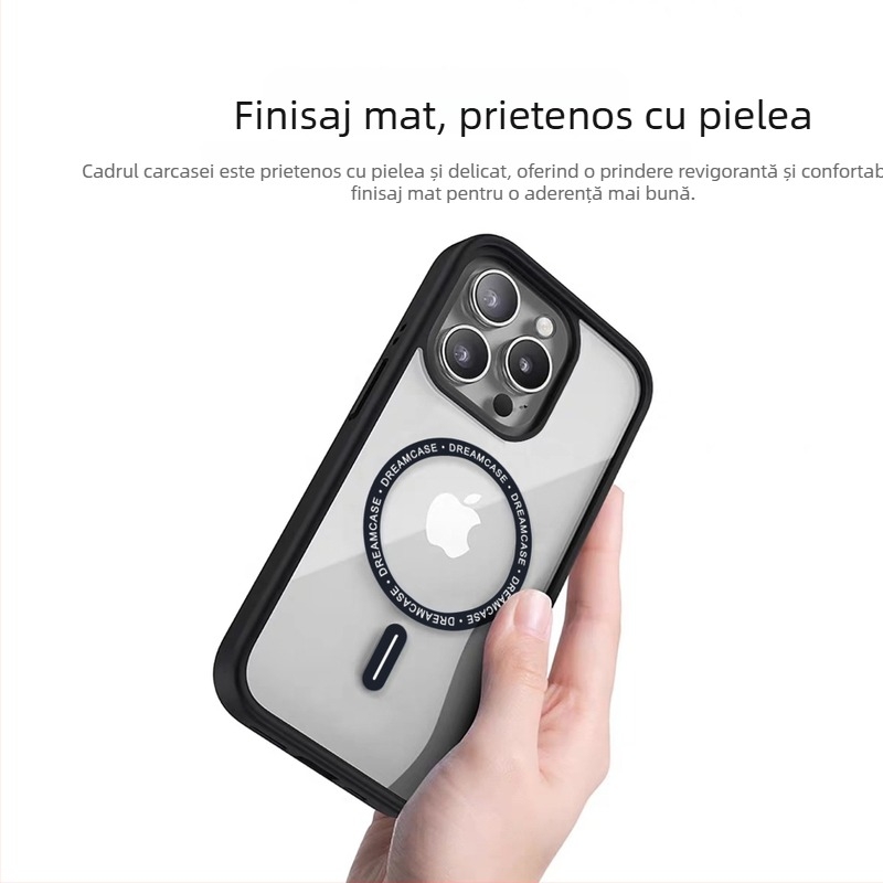 Panou magnetic pentru spate iPhone 17, husă detașabilă și versatilă, panou spate înlocuibil, imprimabil cu propriul dvs. design