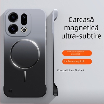 Carcasă ultra-subțire fără ramă, cu cerc magnetic gradient pentru Find X9 Pro și Oppo Reno 15 Pro