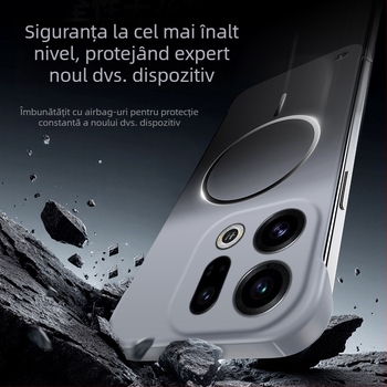 Carcasă ultra-subțire fără ramă, cu cerc magnetic gradient pentru Find X9 Pro și Oppo Reno 15 Pro