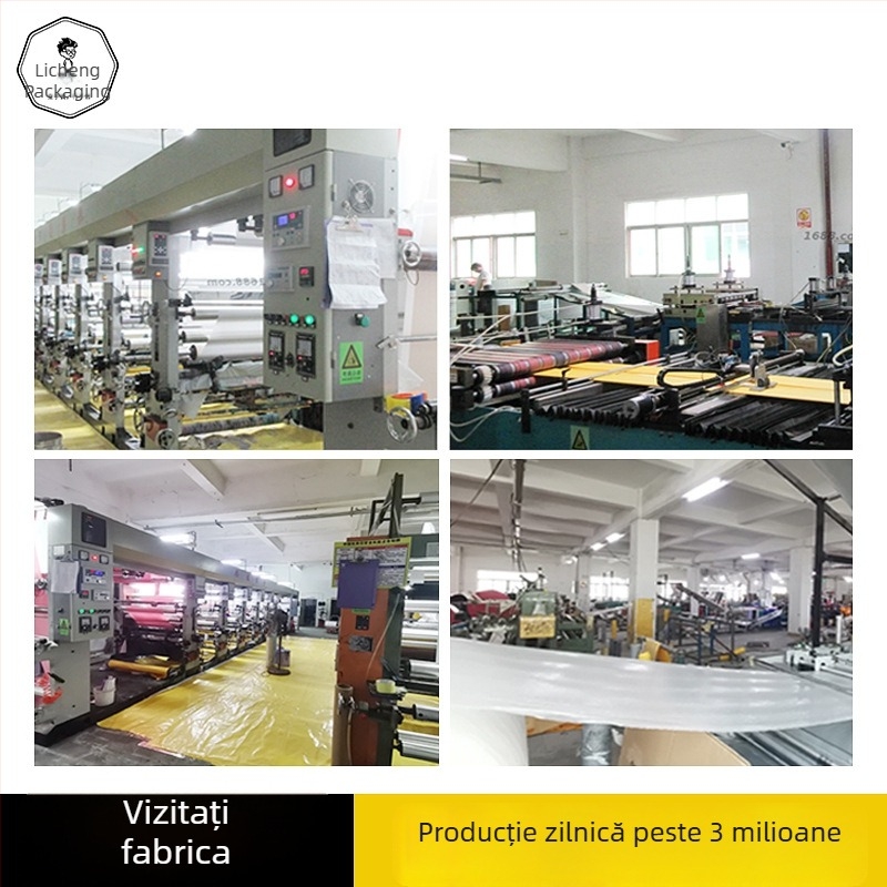 Saci albi groși pentru expedierea hainelor, saci din plastic impermeabili pentru logistica comerțului online