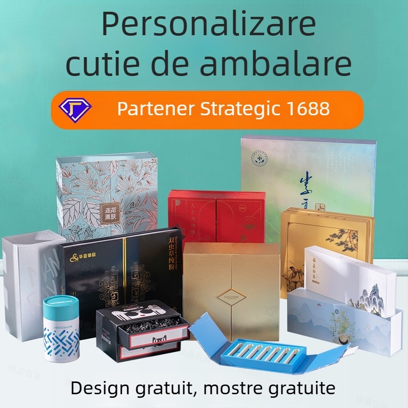 Cutii cadou personalizate: cutii albe, cutii misterioase, cutii goale din carton kraft, cutii cu capac rabat în loturi mici