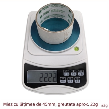 Bandă de ambalare transparentă, lățime 45 mm × lungime 42 m, 53 mm, folie OPP, aderență puternică