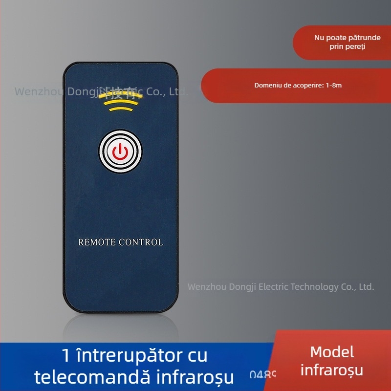 Comutator inteligent fără fir pentru iluminat, telecomandă, fără cabluri, pentru cămin studențesc