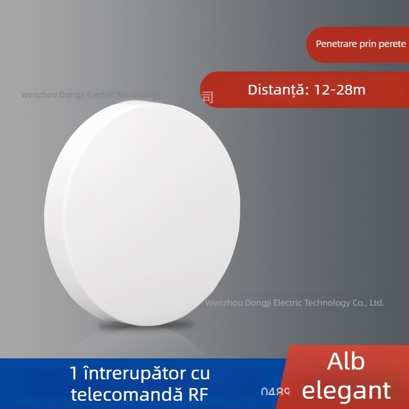 Comutator inteligent fără fir pentru iluminat, telecomandă, fără cabluri, pentru cămin studențesc
