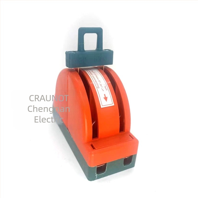 Portocaliu, din cupru integral, întrerupător deschis, comutare bidirecțională, siguranță, manual, pentru uz industrial, comercial și casnic, până la 36 V