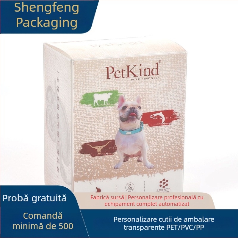 Cutie PVC transparentă, personalizabilă, nouă pentru ambalare, PET/PP plastic pentru ambalarea alimentelor