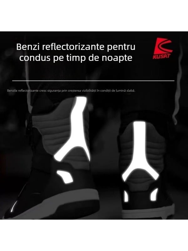 Ghete înalte de motocicletă, aerisite pentru vară, antiderapante