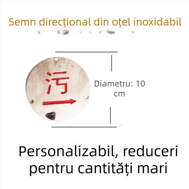 Semnalizare de sol electric personalizată cu elemente metalice pentru conducte și trasee de cabluri