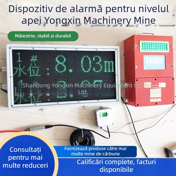 Dispozitiv de alarmă pentru nivelul apei în mină, alarmă automată pentru niveluri înalte și joase în rezervoarul de apă al minei