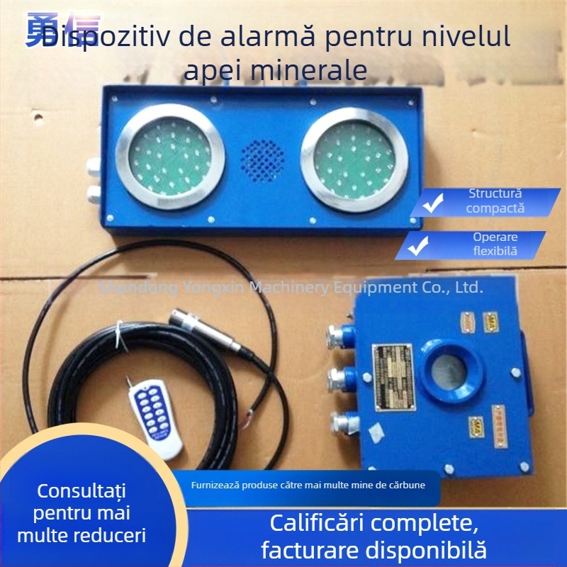 Dispozitiv de alarmă pentru nivelul apei în mină, alarmă automată pentru niveluri înalte și joase în rezervoarul de apă al minei