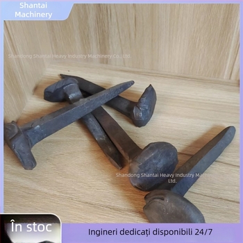 Cuie feroviare 12x120, flexibile și durabile; cuie pentru șine 38 kg/m, forjate manual