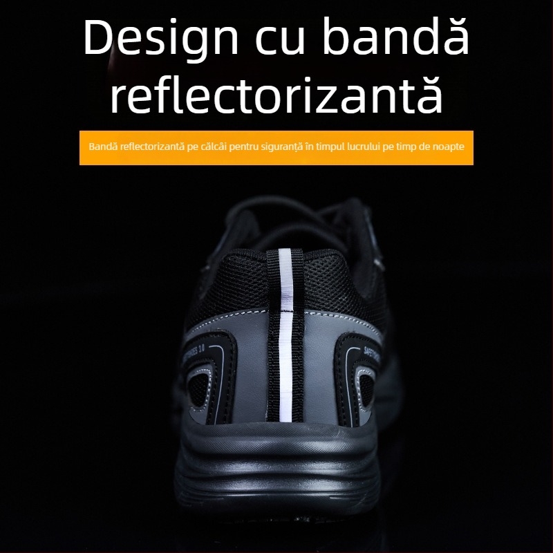 Încălțăminte de protecție izolată pentru șantier, unisex, anti-alunecare, anti-perforație, rezistentă la uzură, respirabilă, anti miros, încălțăminte de siguranță pentru electricieni