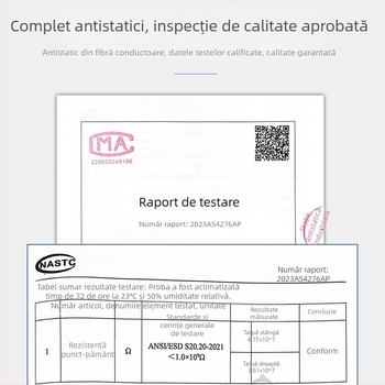 Pantofi antistatice pentru spații curate, înalți, talpă PU moale cu întărire, protecție la praf, respirabili