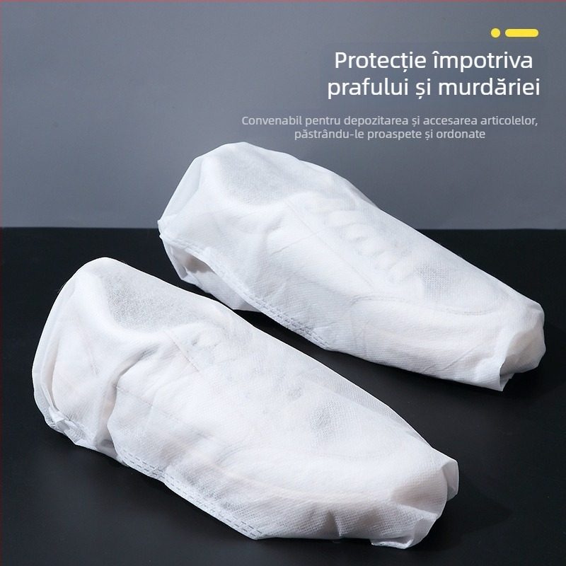 Husă de uscare pentru adidași albi, pungă de spălat pantofi, husă anti-îngălbenire la uscare, husă din material nețesut pentru pantofi, depozitare de călătorie, husă de protecție împotriva prafului pentru pantofi