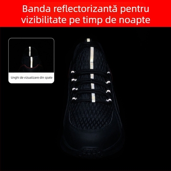 Pantofi de protecție de vară, respirabili, antișoc și anti-perforație, ușori, rezistenți la uzură, eleganți pentru bărbați și femei