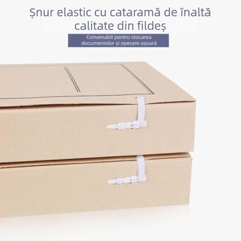 10 cutii de depozitare a documentelor fără acid, cu dimensiunile 2 cm, 3 cm, 4 cm, 5 cm, 6 cm, 8 cm, 10 cm și 12 cm