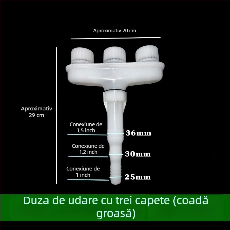 Stropitor de irigare cu debit mare, pulverizare atomizată pentru flori, plante și pereți