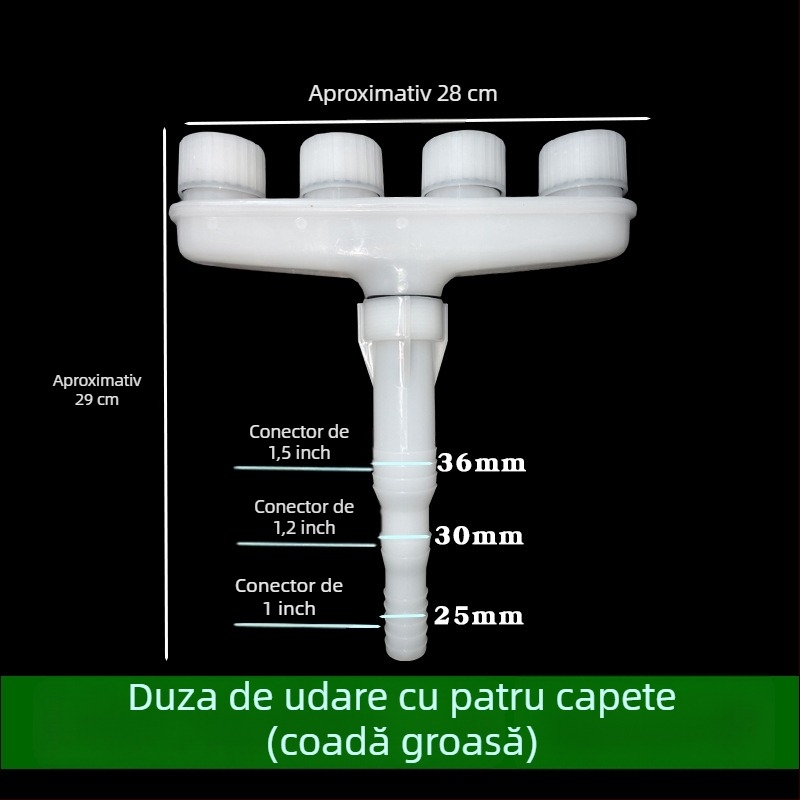 Stropitor de irigare cu debit mare, pulverizare atomizată pentru flori, plante și pereți