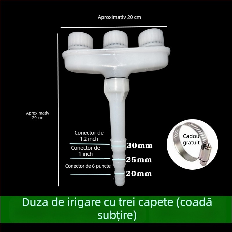 Stropitor de irigare cu debit mare, pulverizare atomizată pentru flori, plante și pereți